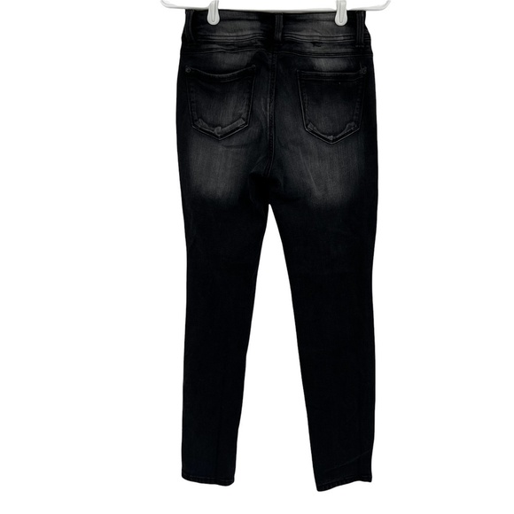 No Boundaries Black Mid Rise Skinny Jeans Size 9 Women’s - Picture 3 of 6